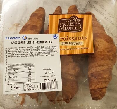 Croissants pur beurre