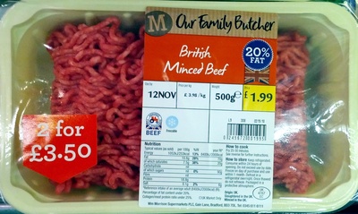 British Minced Beef