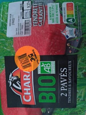 2 pavés tendres et savoureux Charal