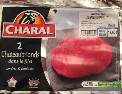 Chateaubriands dans le filet