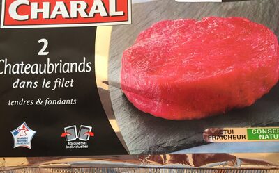 Chareaubriands dans le filet