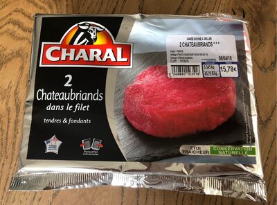 Chateaubriands dans le filet
