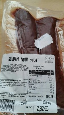 Boudin noir