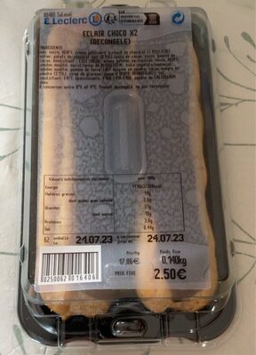 Eclair choco (décongelé)