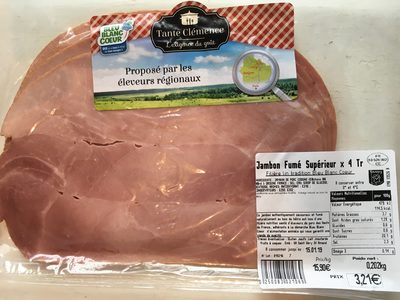 Jambon Fumé Supérieur x 4 tranches