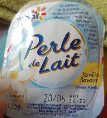 perle de lait vanille