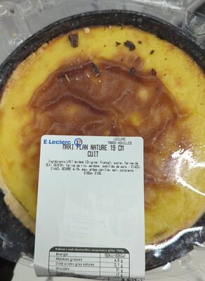 Maxi flan nature 19cm cuit