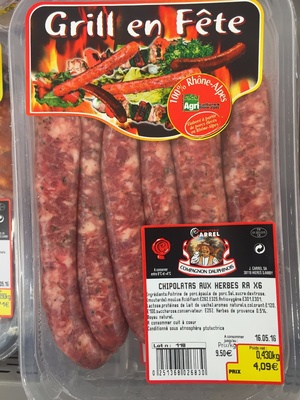 Chipolatas aux herbes