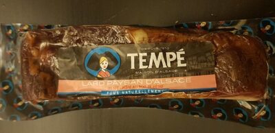 Lard paysan d'Alsace front packaging