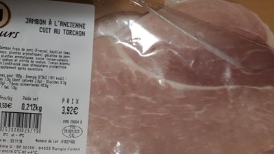 Jambon à l'ancienne au torchon