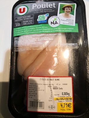 Poulet bleu blanc cœur