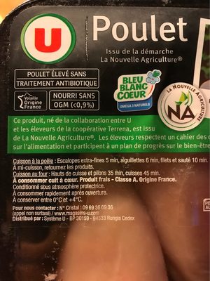 Filets de poulet blanc