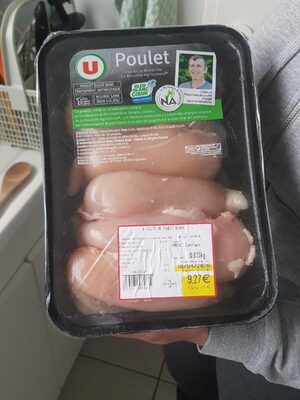 6 filet de poulet blanc front packaging