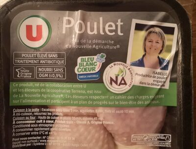 2 cuisses de poulet blanc