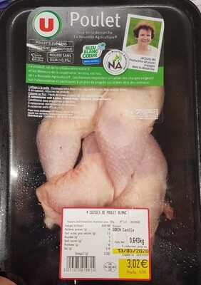 Cuisses de poulet blanc