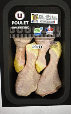 Pilon de poulet blanc France, barquette