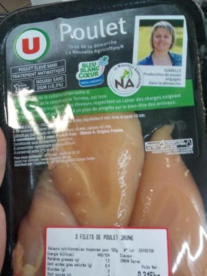 Filet de poulet jaune