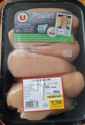 Filet de poulet jaunes