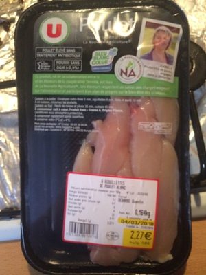 Aiguillettes de poulet blanc