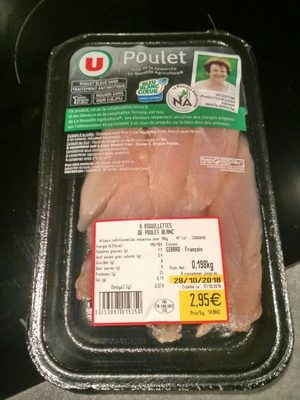 Aiguillettes de poulet