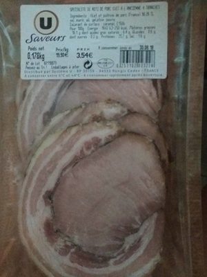 Rôti de porc cuit à l'ancienne