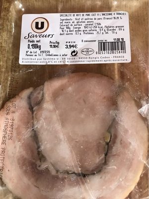 Roti de porc cuit a l'ancienne