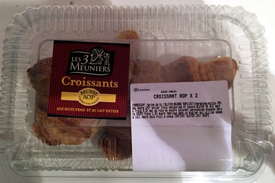 Croissants au beurre AOP