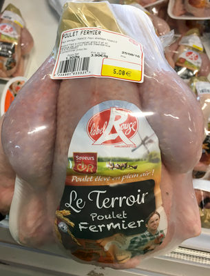 Le Terroir Poulet Fermier front packaging