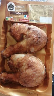 Cuisses de poulet rôties