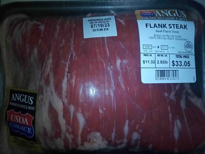 Flank steak