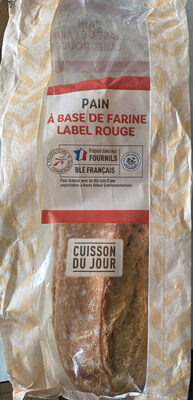 Pain à base de farine label rouge