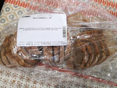 Pain de campagne aux noix