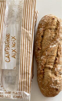 Pain de campagne aux noix
