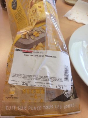 Pain maïs tournesol