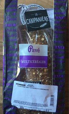 Pain pavé multicéréales campanière