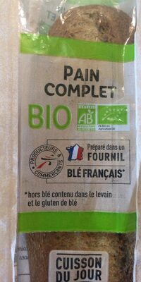 Pain complet bio