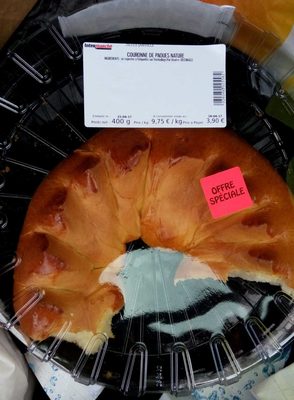 Couronne de Pâques Nature