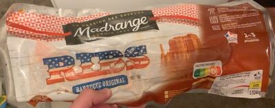 Ribs barbecue original