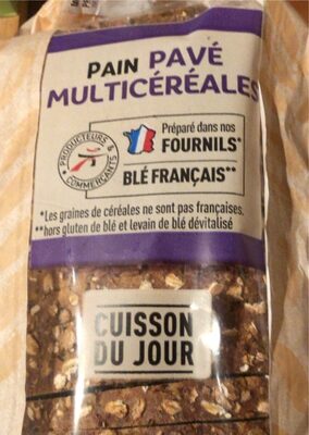 Pain pavé multi céréales