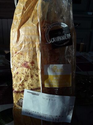 Pain maïs et graines de tournesol