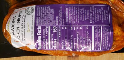 Shawarma chicken thighs