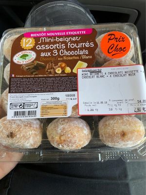 Mini beignets 4 chocolats