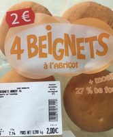 Beignets à l'abricot