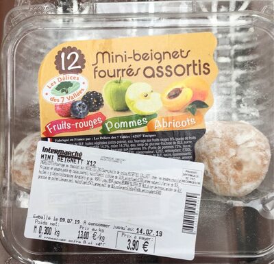 12 mini-beignets front packaging