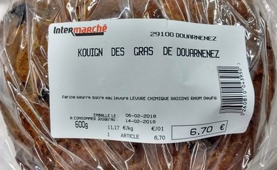 Kouign des Gras de Douarnenez