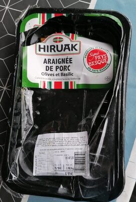 Araignée de porc front packaging