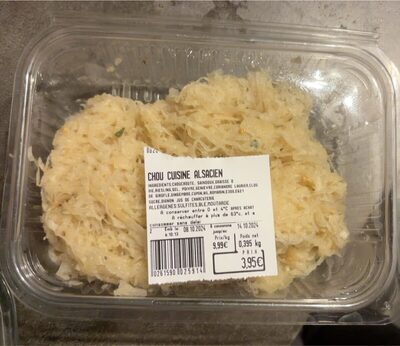 Chou cuisiné alsacien
