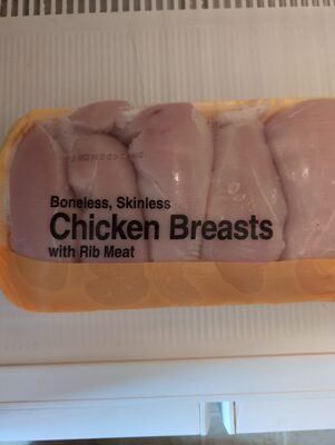 Boneless, Skinless Chicken Breast With Rib Meat