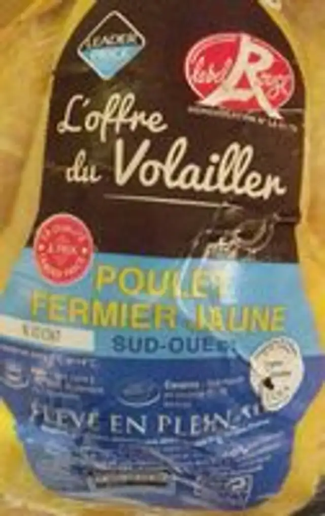 Poulet fermier jaune