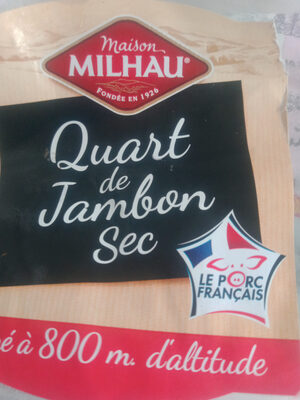 1/4 de jambon désossé.maison Milhau acheter à Leclerc prix 11.99 le Kg